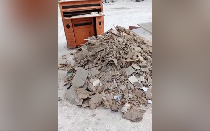 За строительный мусор и слив нечистот можно получить немалый штраф