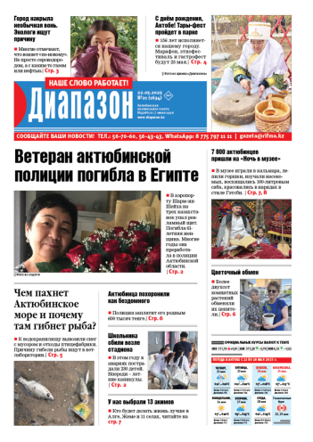 газета Диапазон № 21(1634)