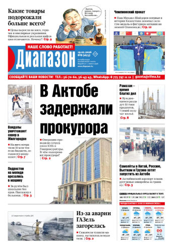 газета Диапазон № 8(1673)